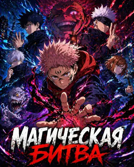 Магическая битва Jujutsu Kaisen Ru Cover Image